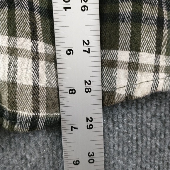 Stanley Men's Button Up Shirt Multicolor Medium Long Sleeve Plaid Flannel - Picture 10 of 11